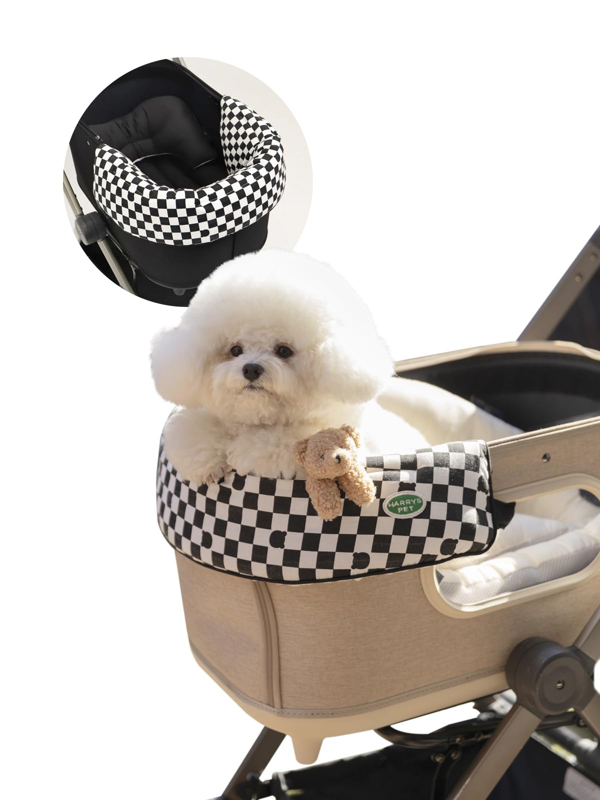 Amazon | ペットカート用 あごのせクッション コンフォーター ベア