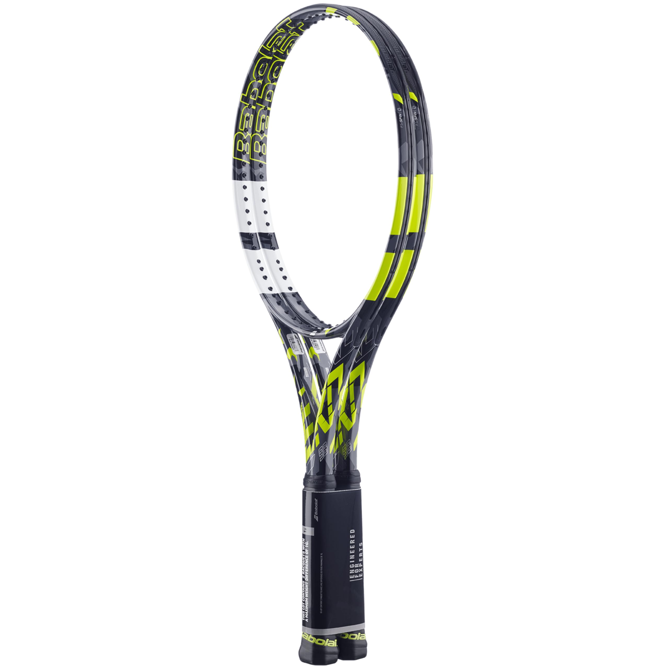 Amazon | Babolat Pure Aero 98 x2 テニスラケット (4 1/2インチ
