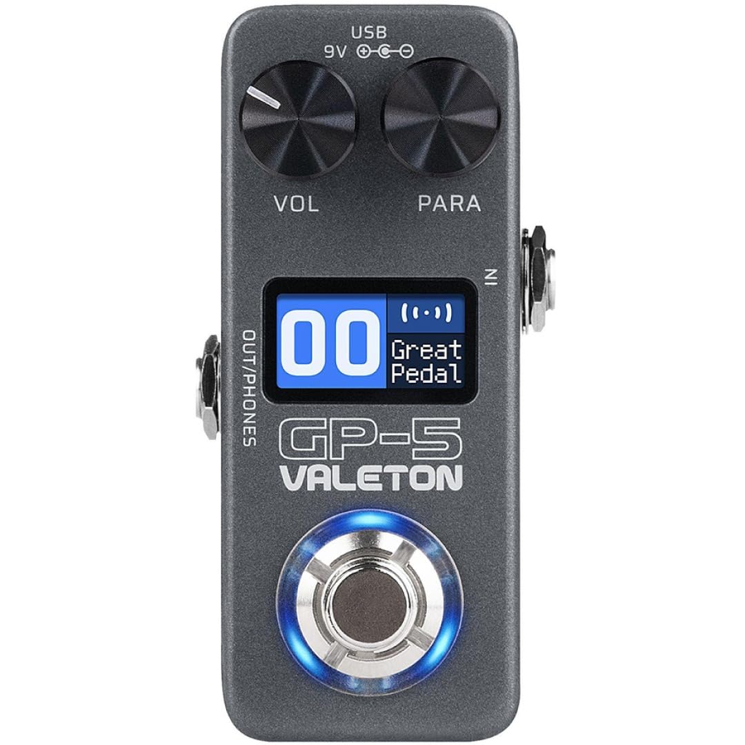 Valeton GP-5 Compact Multi-Effects Guitar Processor with SnapTone