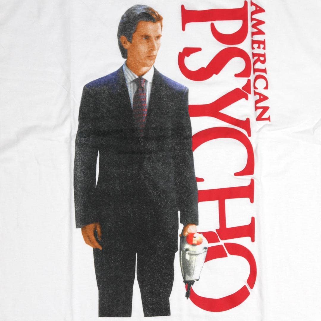 Amazon.co.jp: 映画 American Psycho アメリカンサイコ Tシャツ 白