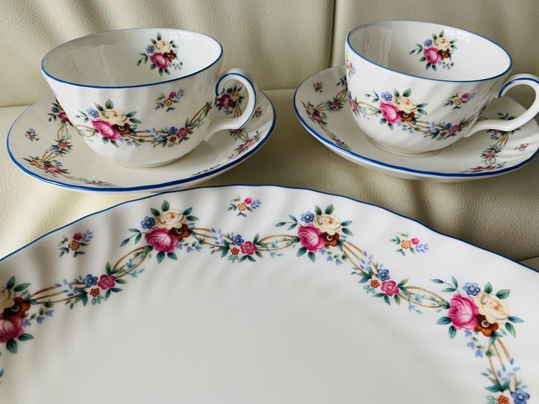 Amazon.co.jp: ミントン サマーブーケ カップ&ソーサー ペア プレート