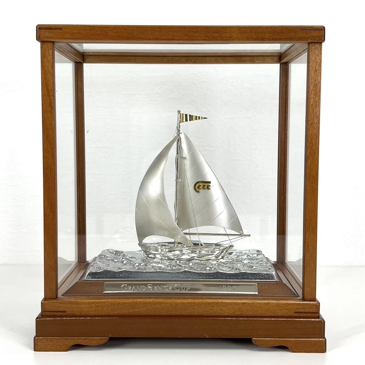 Amazon.co.jp: 置物 ヨット SILVER ヨット7号 TAKEHIKO 関工芸 武比古