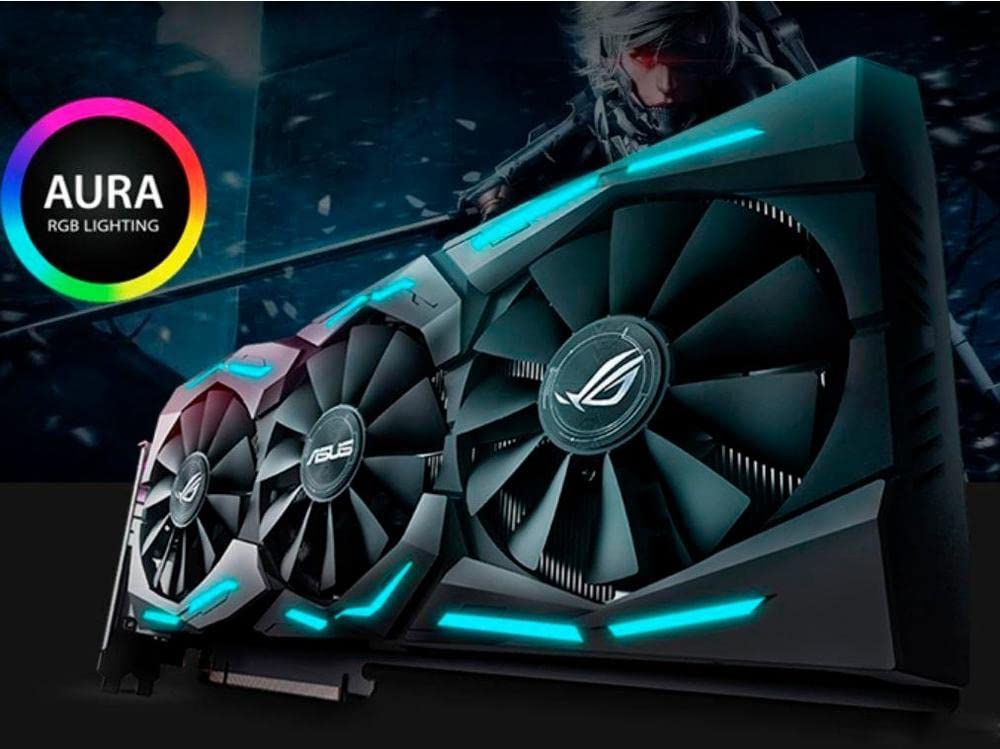 ASUS Placa de vídeo ROG-STRIX-GTX1080TI-O11G-GAMING GeForce 11GB