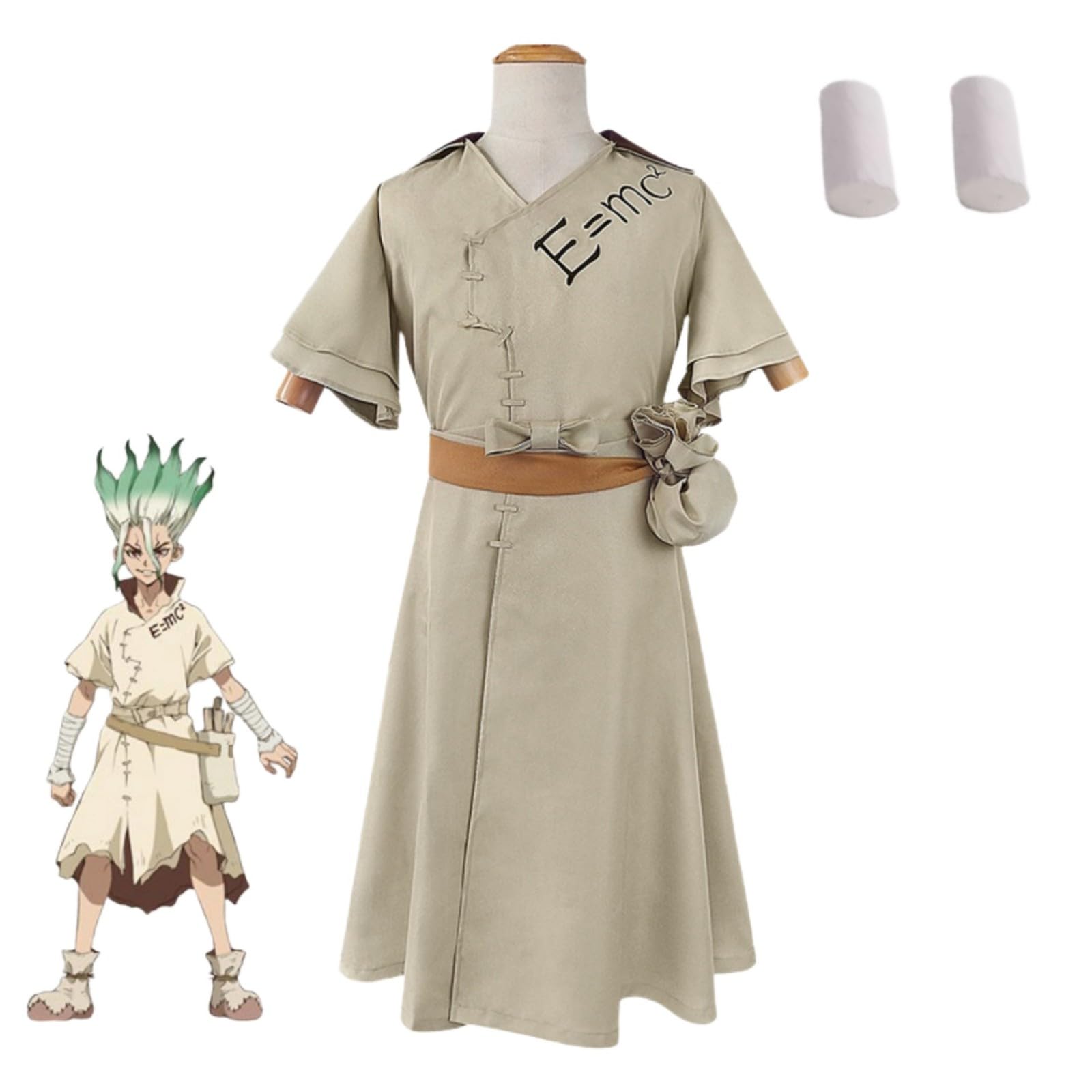 Amazon.co.jp: 石神千空 コスプレ衣装セット ウィッグ 靴追加可 Dr