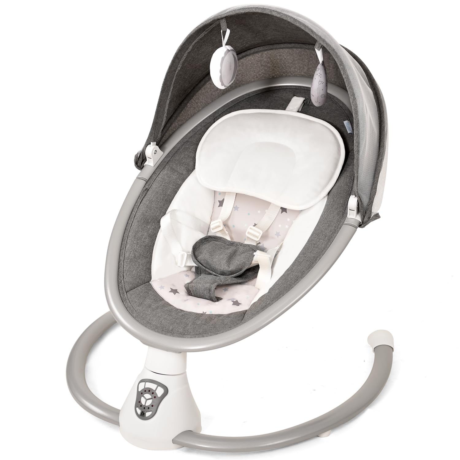 Amazon | Feemomメロディー内蔵電動スイング 電動バウンサー 2Way