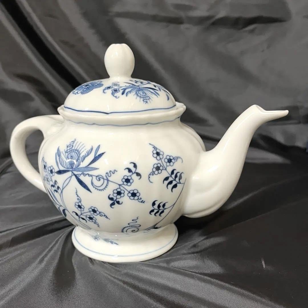 Amazon | Blue Danube ブルーダニューブ ティーポット ブルーオニオン