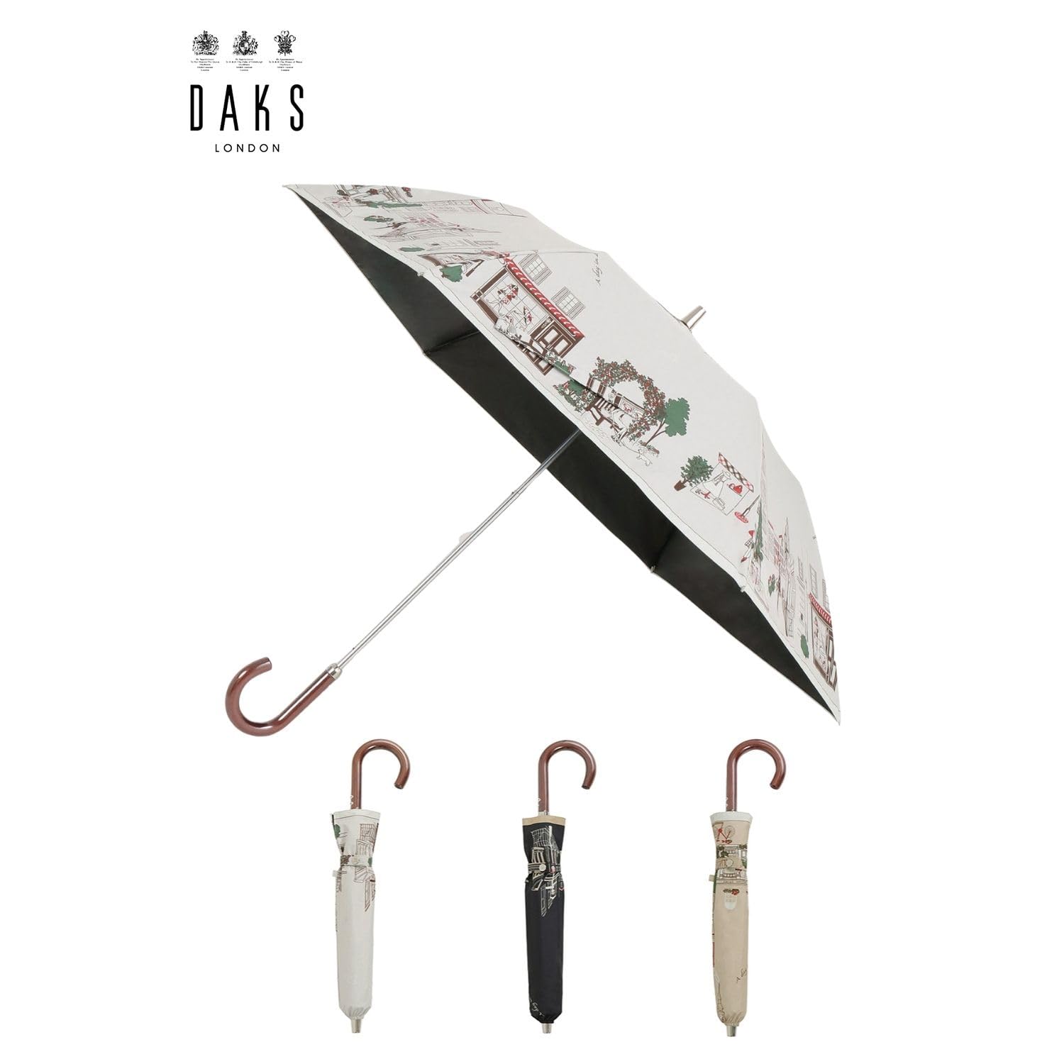 Amazon | ムーンバット 【ダックス】 日傘 折りたたみ傘 レディース