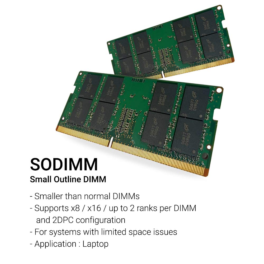 Brute Networks HYXPX-BN - 8GB DDR4-2666MHz 1Rx8 Non-ECC SODIMM