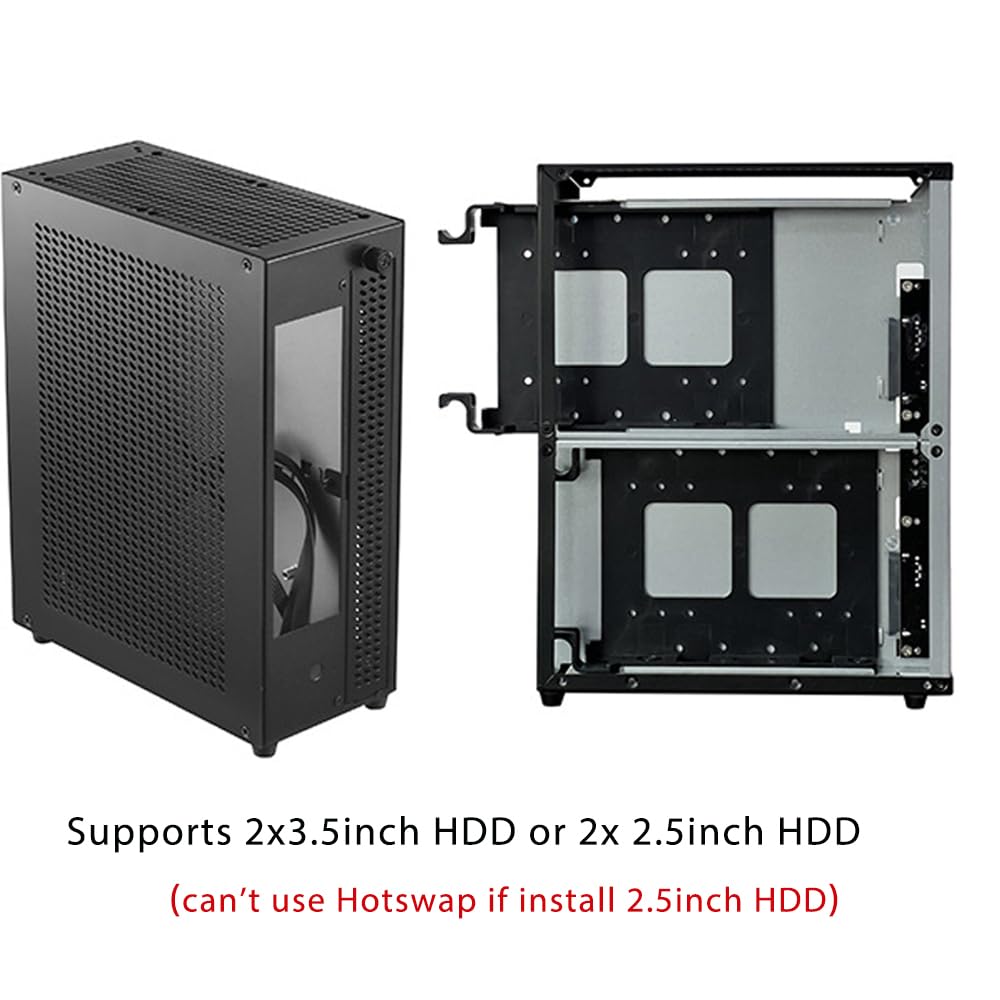 Amazon.co.jp: Mini ITX NASケース、NASネットワークストレージ