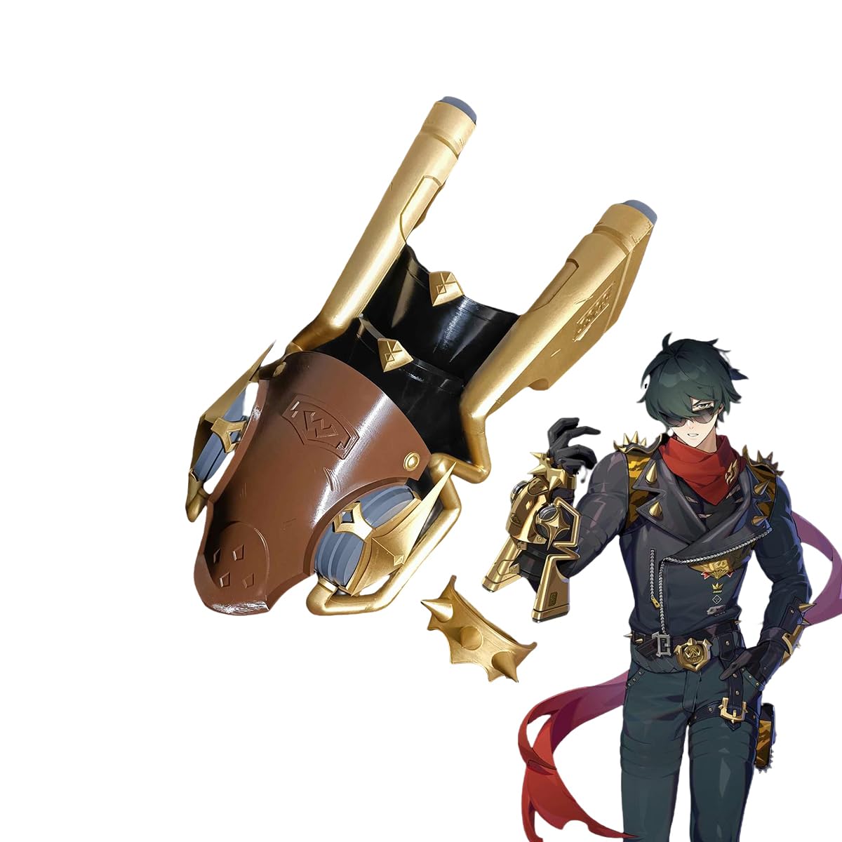 Amazon.co.jp: ゼンレスゾーンゼロ ライト コスプレ道具 グローブ