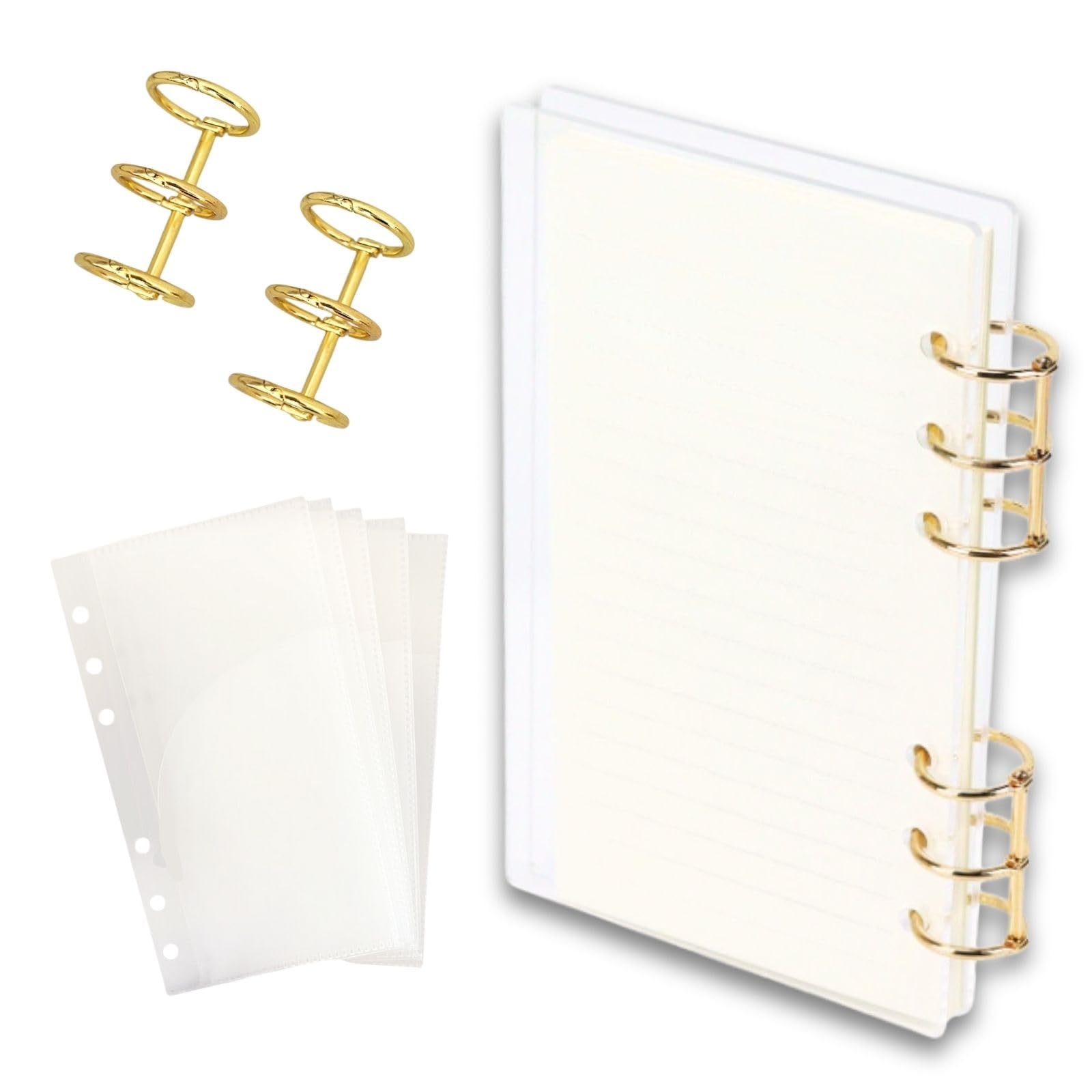 Amazon | pikake bay アクリル バインダー A6 貯金 韓国 家計 管理