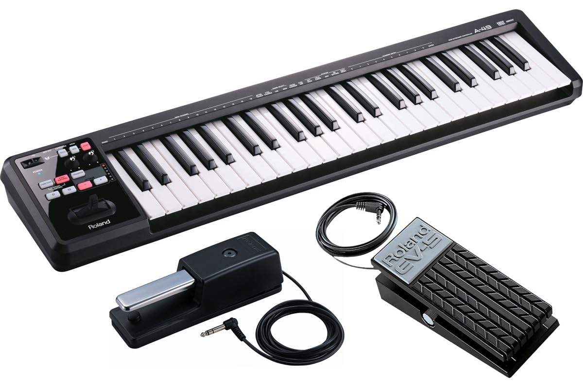 Amazon | Roland/A-49 BK [ダンパーペダル DP-10 + エクスプレッション