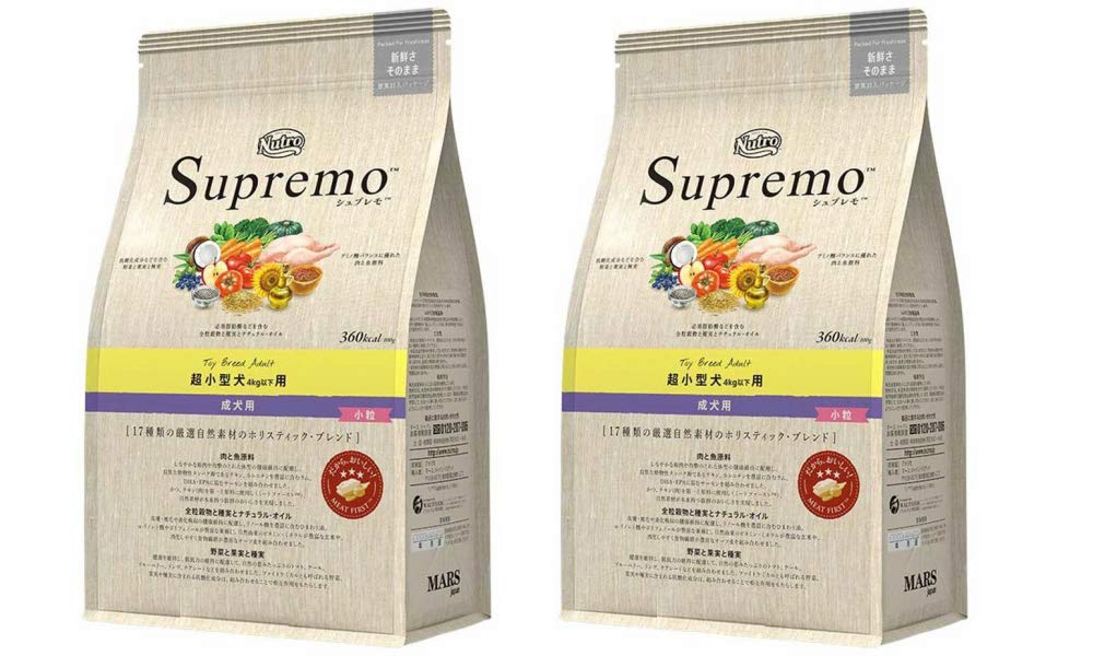 Amazon.co.jp: 【ニュートロ】シュプレモ 超小型犬4kg以下用 成犬用