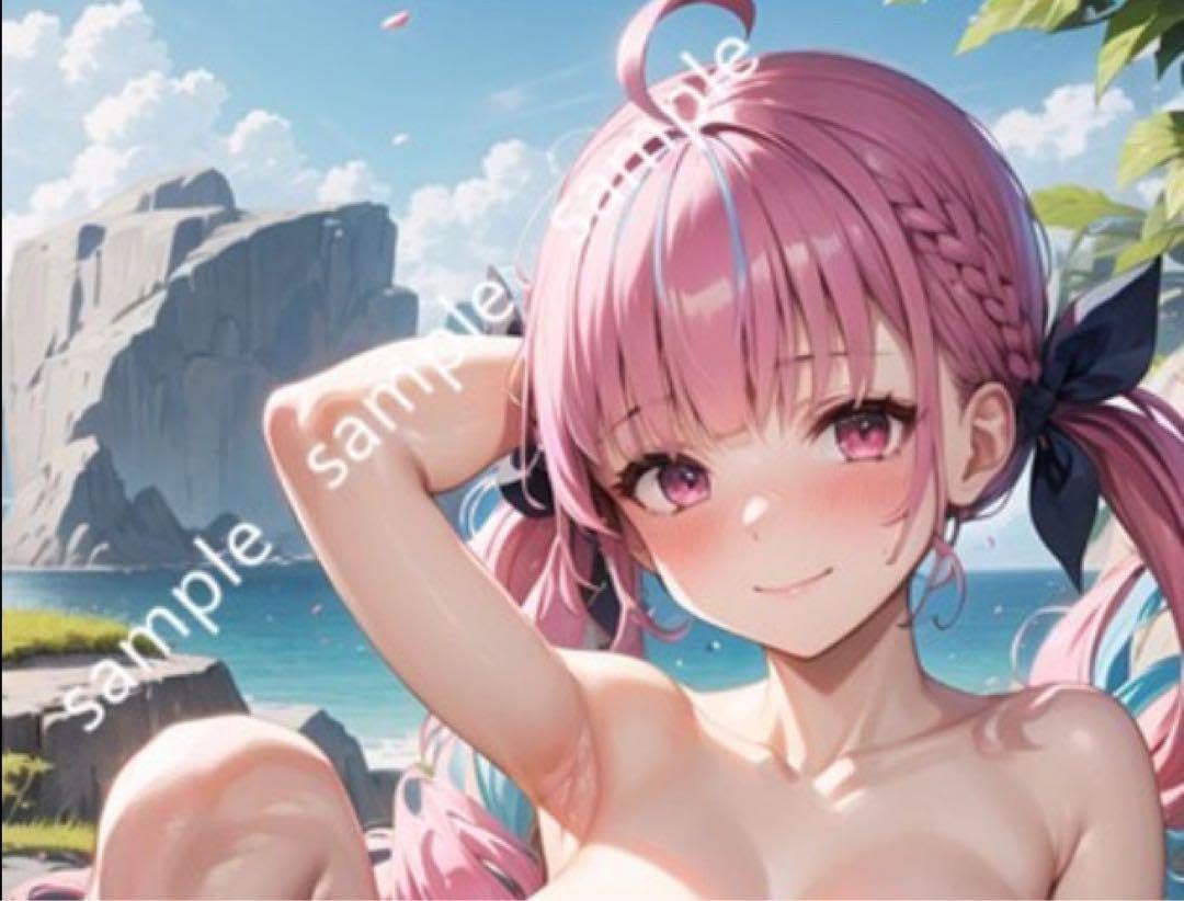 Amazon.co.jp: 湊あくあ シークレット版 超大バスタオル タペストリー