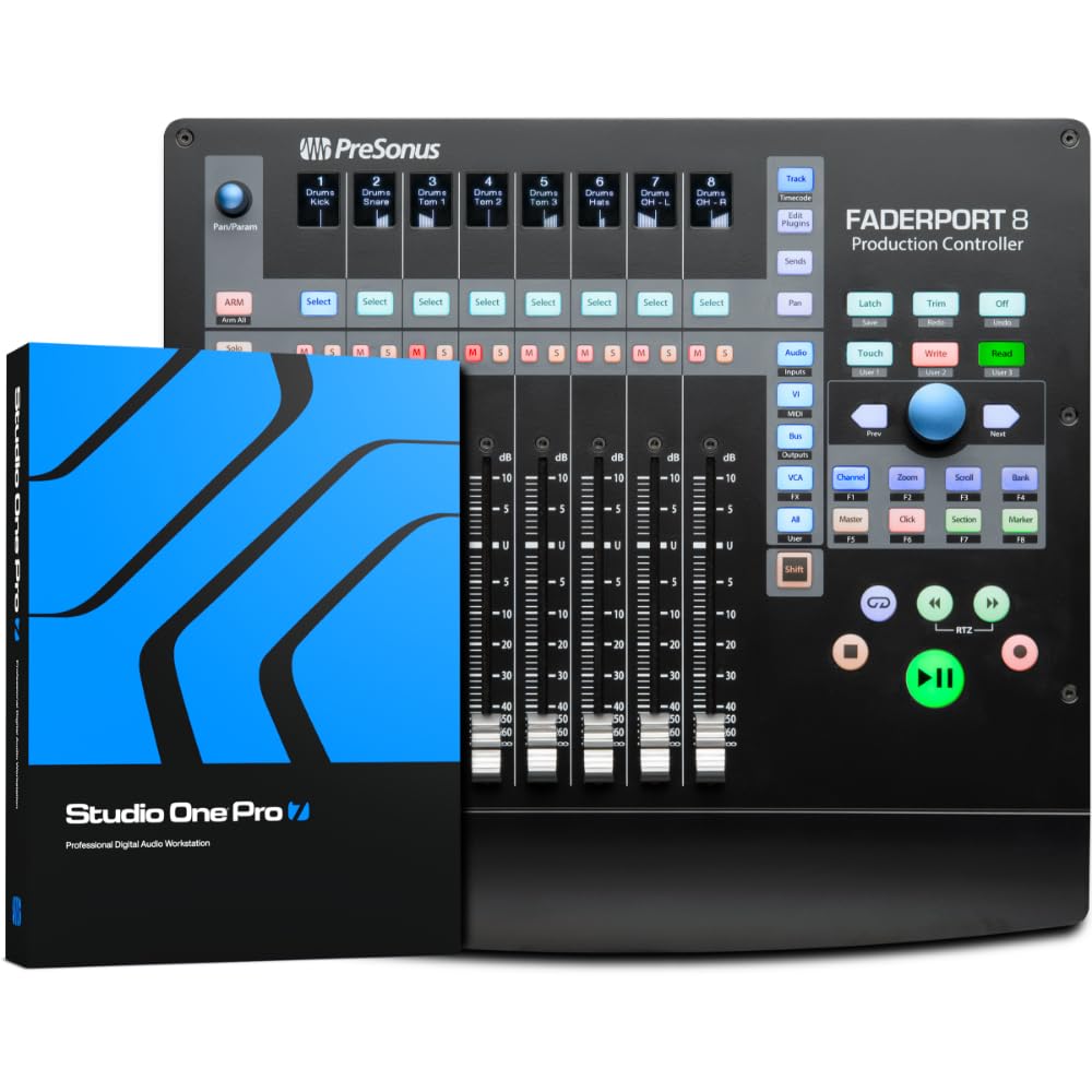 Amazon.com: PreSonus FaderPort 8 DAW Controller with Studio One