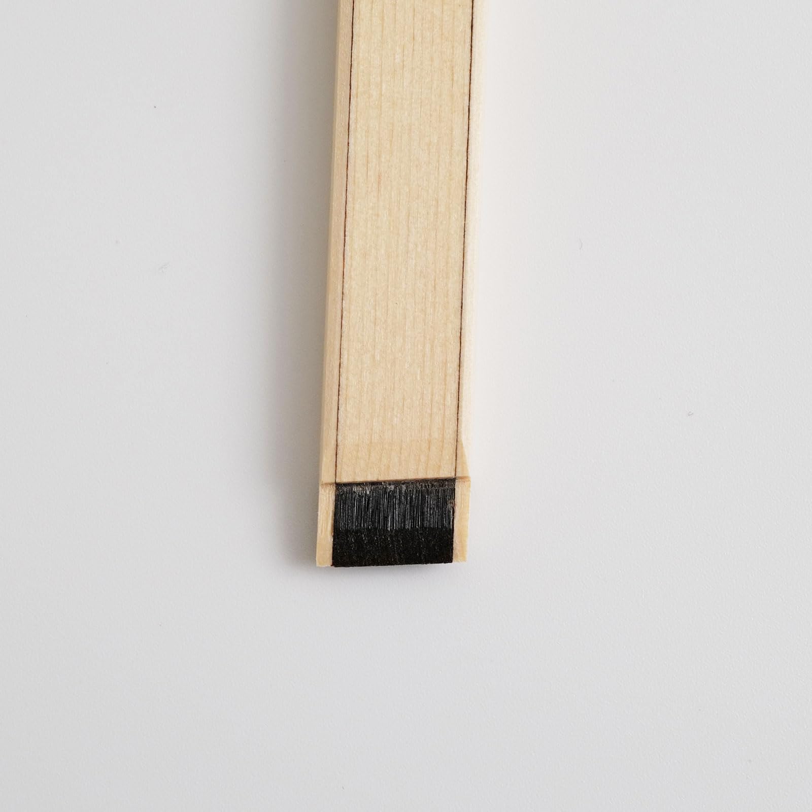 Amazon｜ハケ市 漆刷毛 本通し 人毛 3分 9mm 1本｜ハケ・塗り刷毛