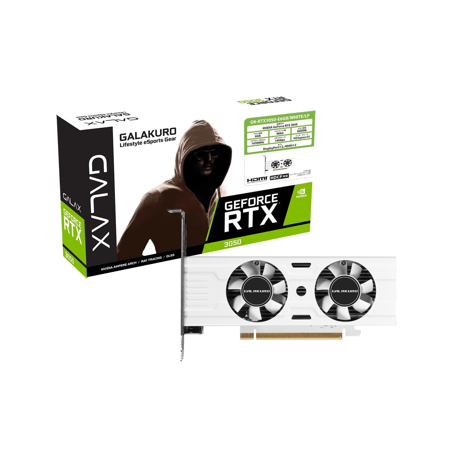 Amazon | 玄人志向 NVIDIA GeForce RTX 3050 搭載 グラフィックボード
