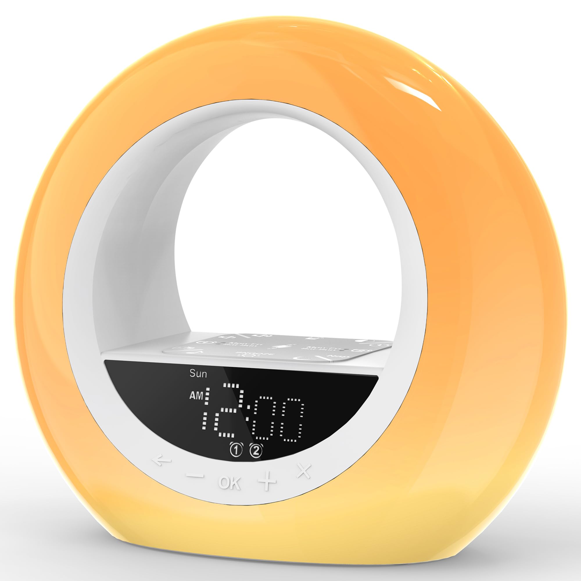 Amazon.co.jp: TITIROBA 目覚まし時計 光 めざまし時計 YABAE Wake Up