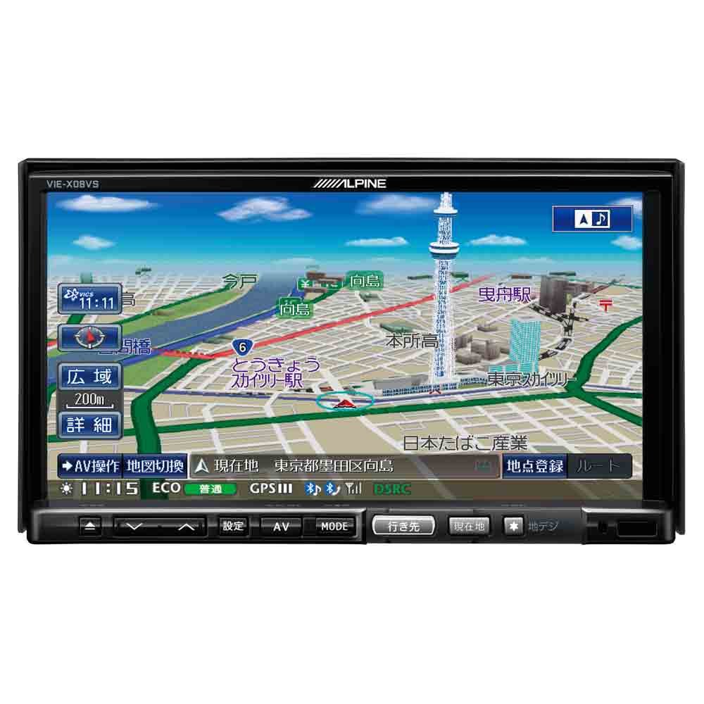 Amazon.co.jp: Alpine VIE-X08VS HDD Navigation, 7-inch WVGA LCD