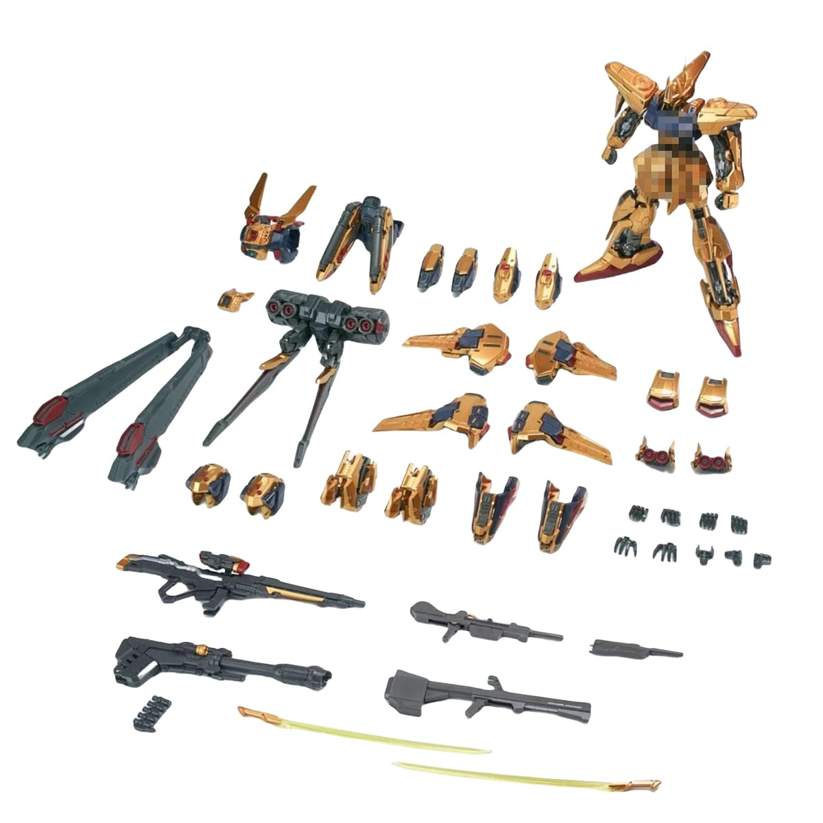 Amazon | シェンマモデル 黄金武士 フル武装形態 スタンド付属 合金