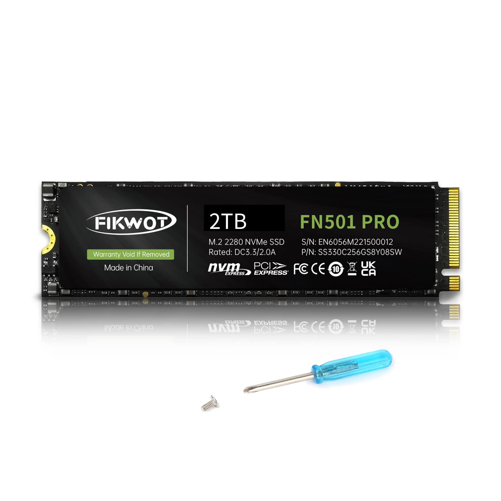 Amazon.com: Fikwot FN501 Pro 2TB NVMe SSD - M.2 2280 PCIe Gen3 x4