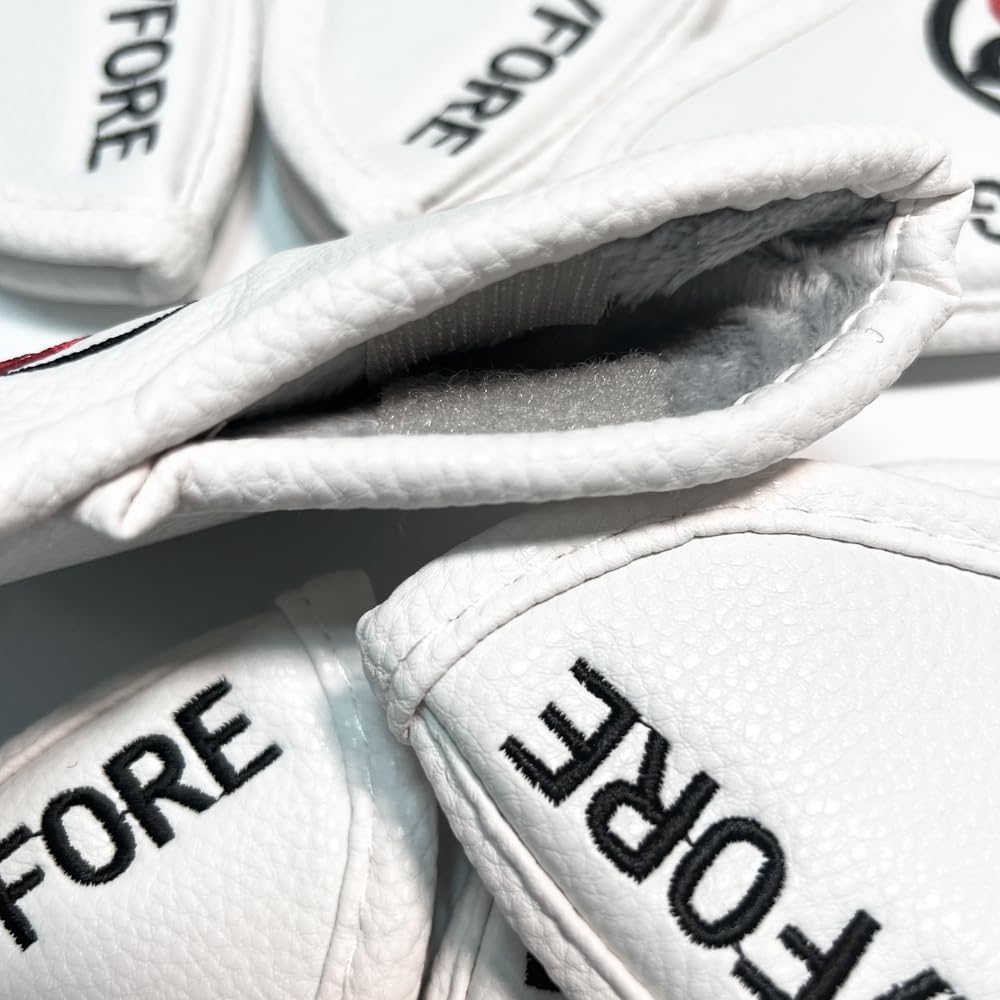 Amazon.co.jp: ジーフォア ゴルフ アイアンカバーセット セットカバー