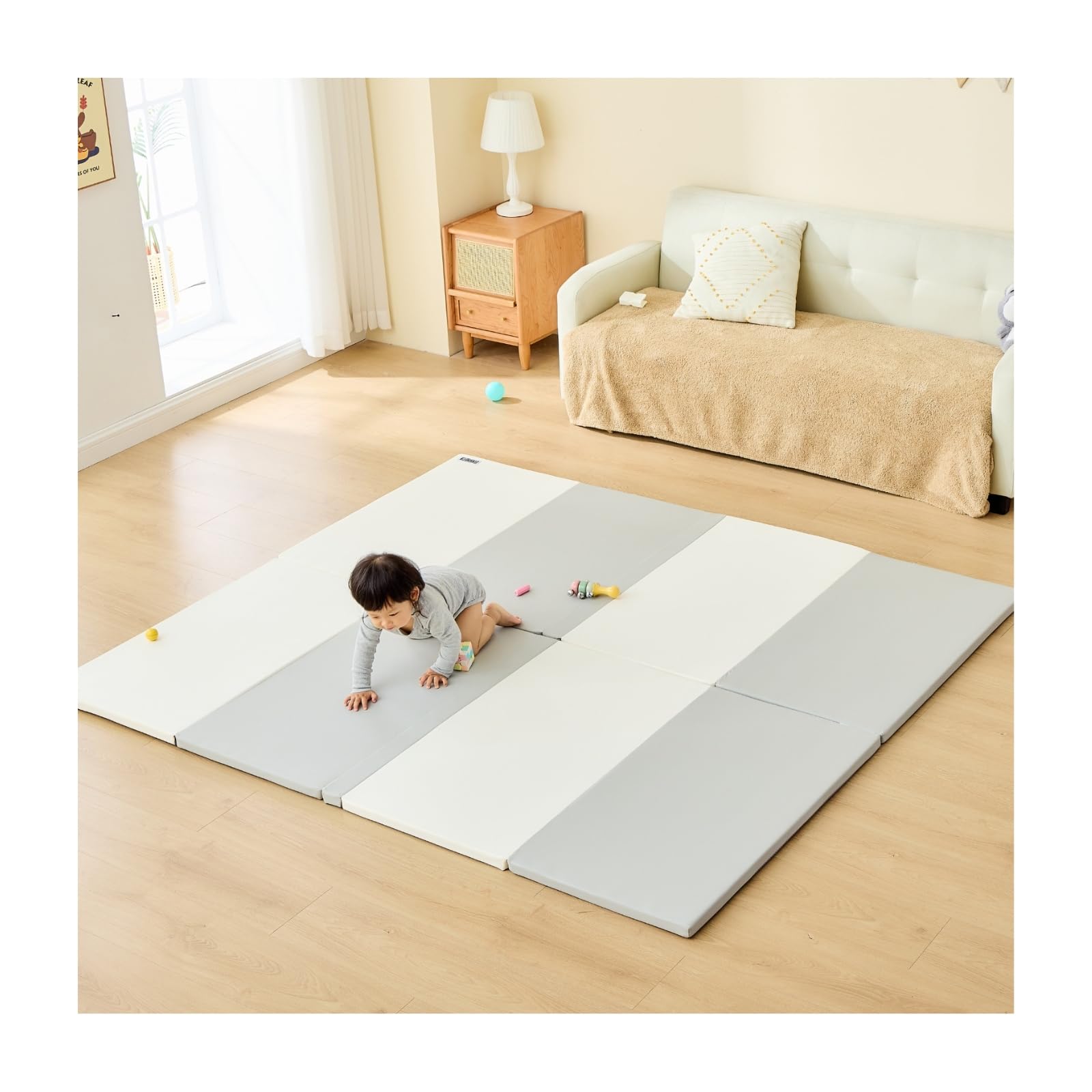 Amazon.co.jp: GU MODE プレイマット シームレスプレイマット ベビー