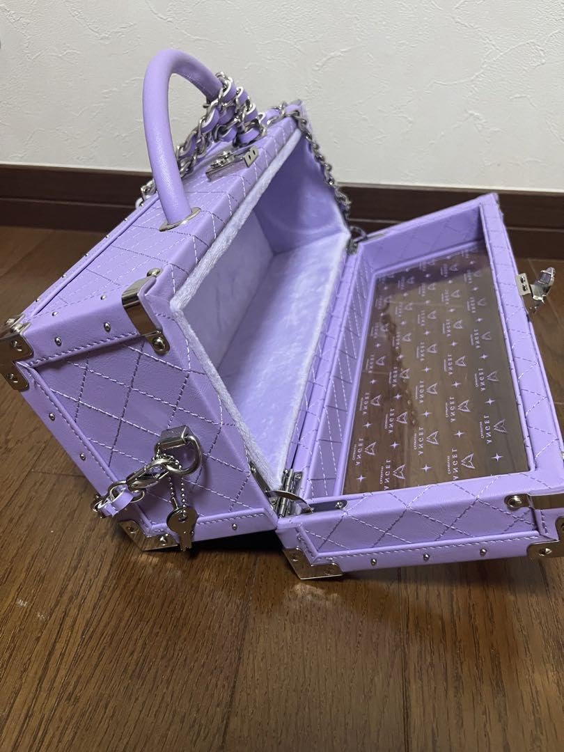 エンジェル空箱 紫 レザータイプ 空箱空瓶】エンジェル シャンパン