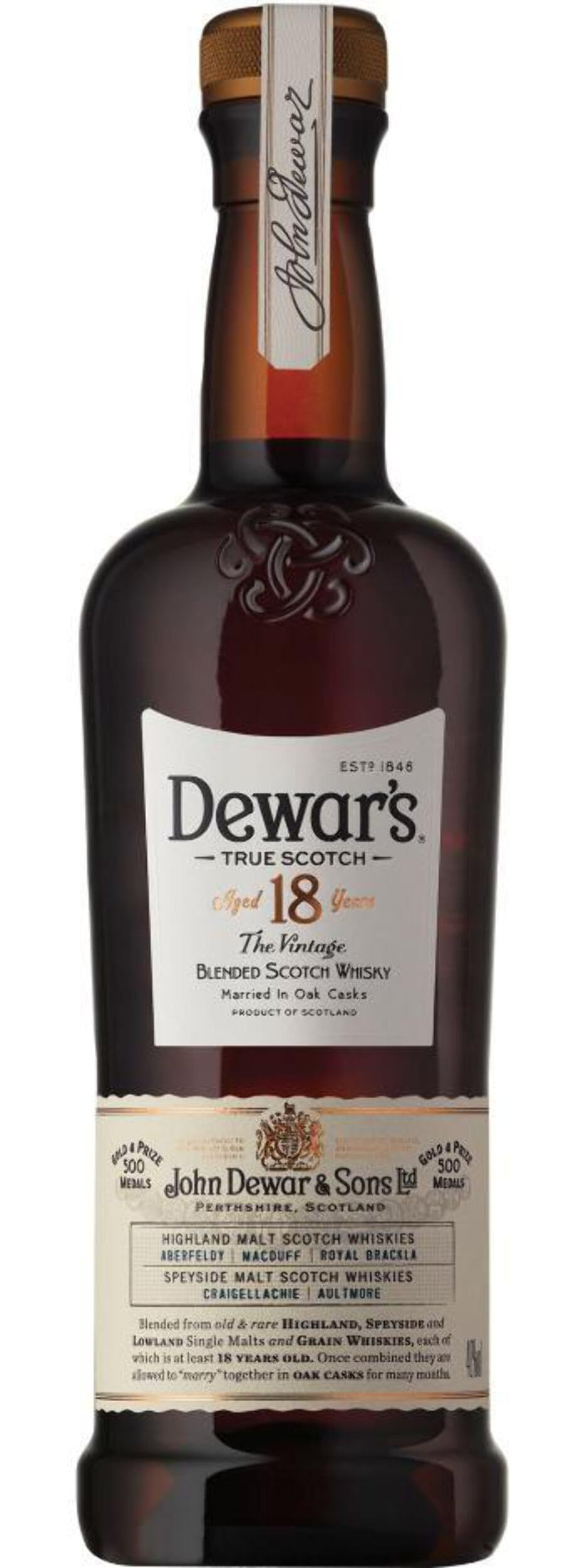 Amazon.co.jp: デュワーズ 18年 [ ブレンドウイスキー スコッチ