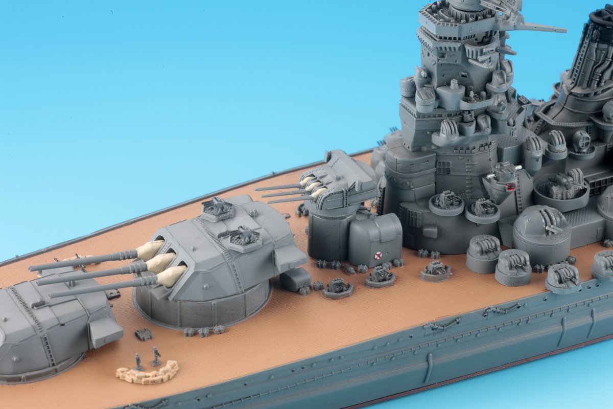 バーゲンセール 技mix 彩色済み 戦艦大和1/700(1888) バーゲンセール
