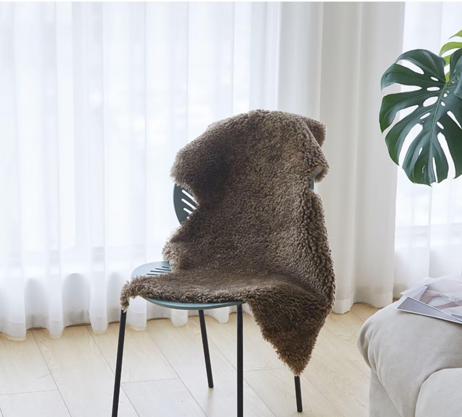 Amazon | Tappros ムートン ムートンラグ ムートンマット 天然 短毛