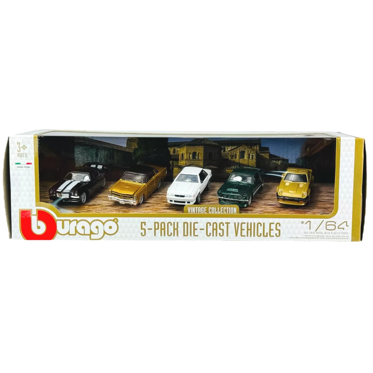 Amazon.co.jp: Bburago（ブラーゴ） 1/64 ビンテージコレクション 5個