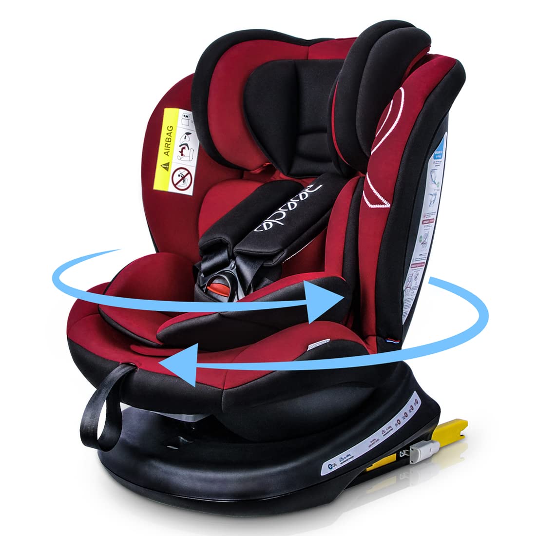Amazon | Reecle チャイルドシート 360° 回転式 新生児-12歳頃 (0-36kg