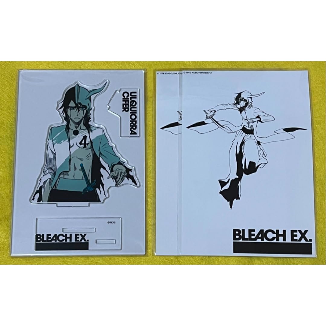 BLEACH ウルキオラ ラバーキーホルダー 4点 BLEACH ウルキオラ ラバー