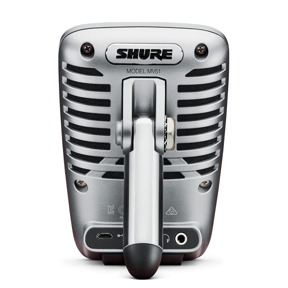 Amazon | SHURE コンデンサーマイク 在宅勤務/ウェブ会議 MOTIV