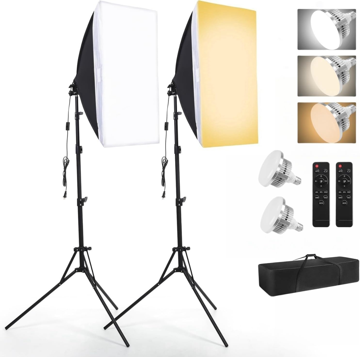 Amazon | 写真撮影ソフトボックス【2024発売新モデル 150W撮影用ライト