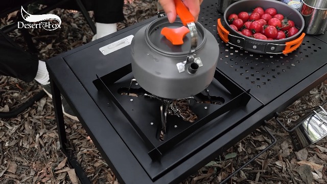 Amazon | DesertFox キャンプ テーブル IGT用 天板シングルバーナー