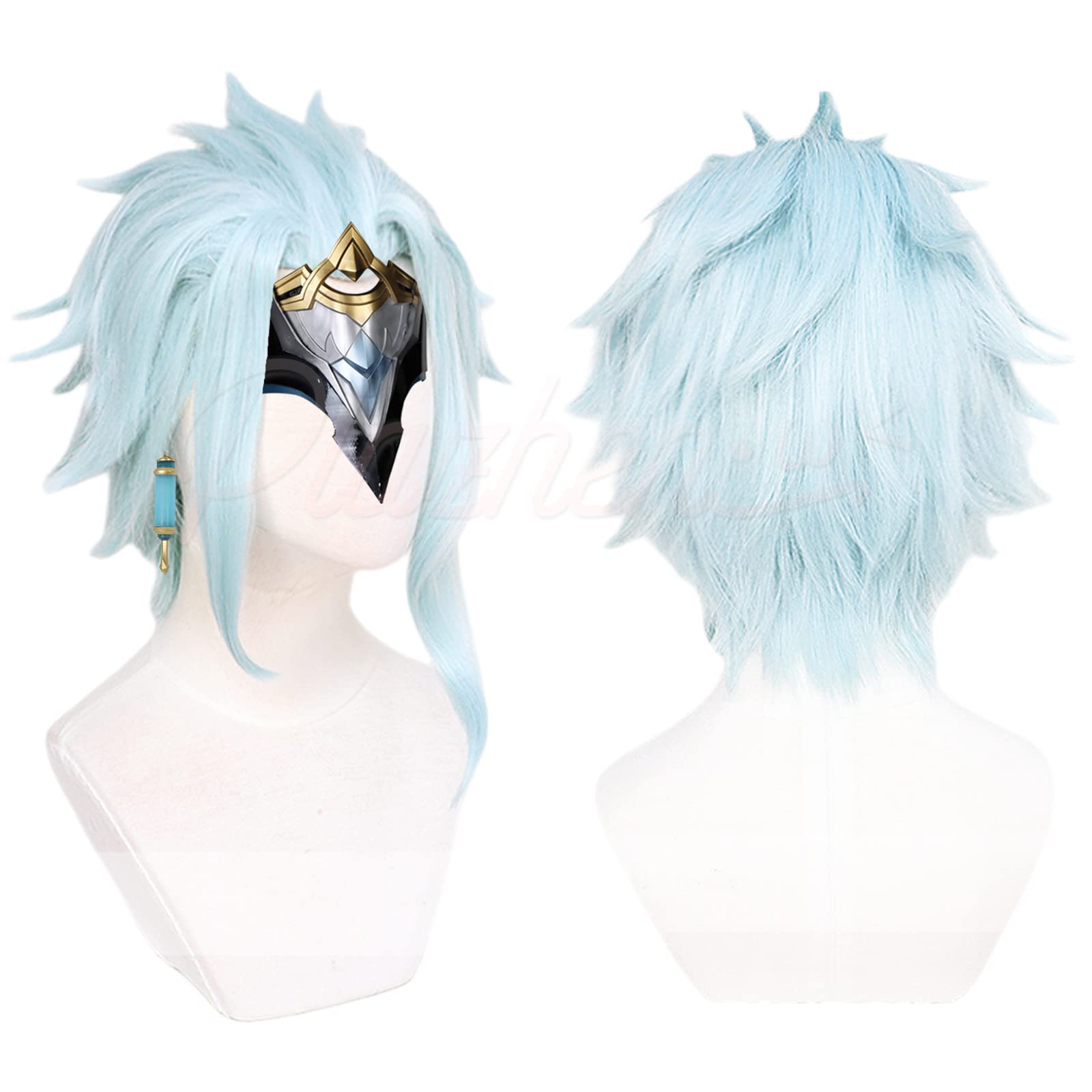 Amazon.co.jp: Plazhen 原神 (博士) ドットーレ コスプレ ウィッグ