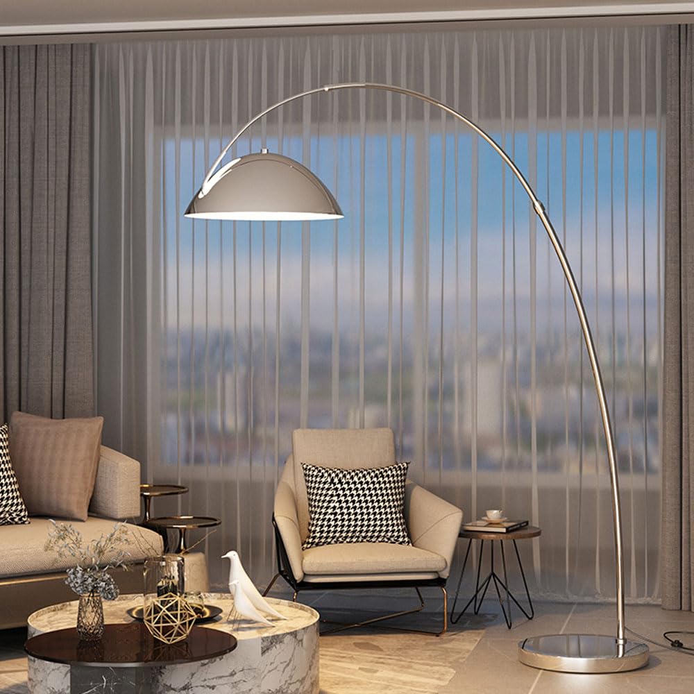 Amazon.co.jp : クリエイティブアークフロアランプ 北欧ミニマリスト