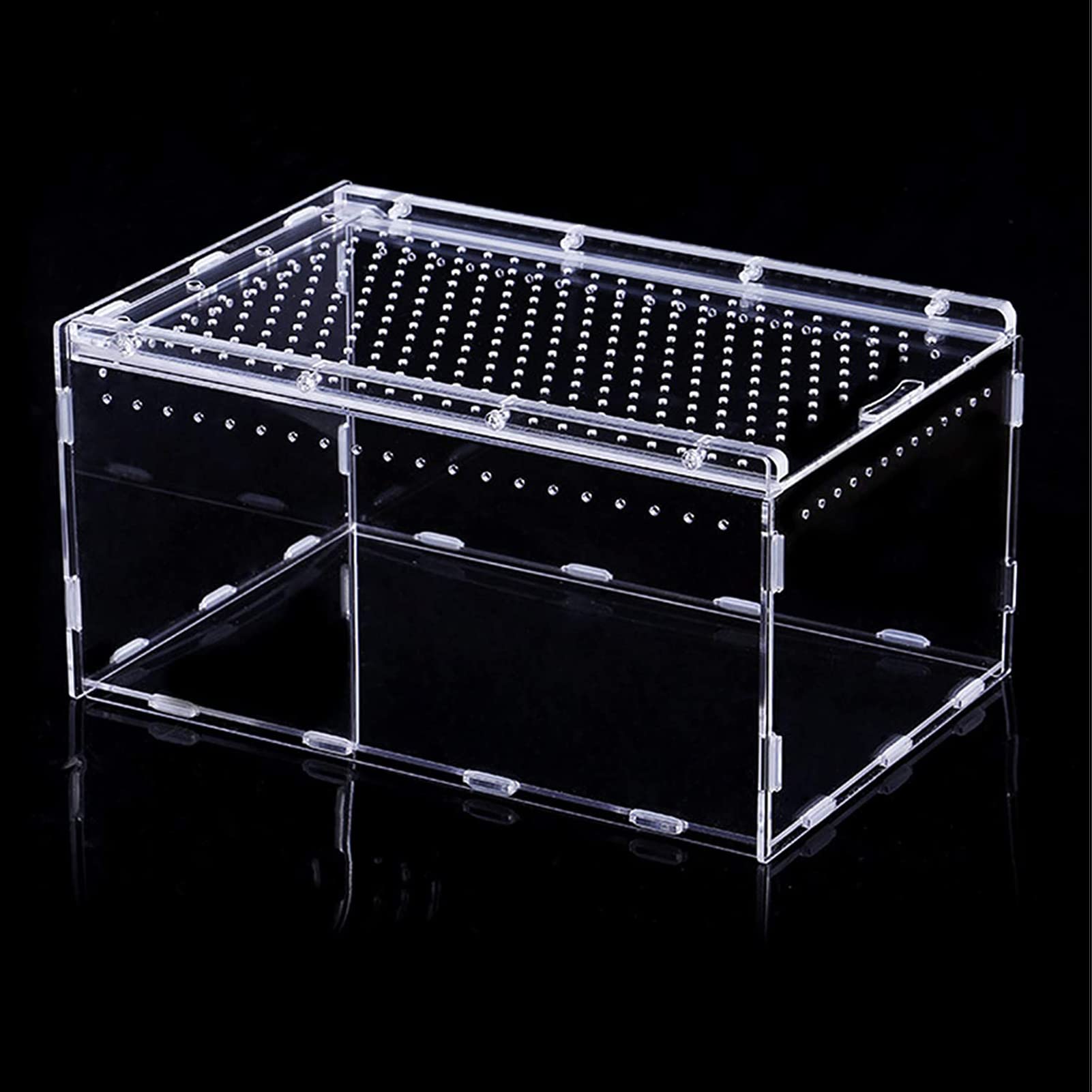 Amazon | SAYPANLAR 爬虫類 ケージ 30 × 20 × 15 CMレプタイルボックス