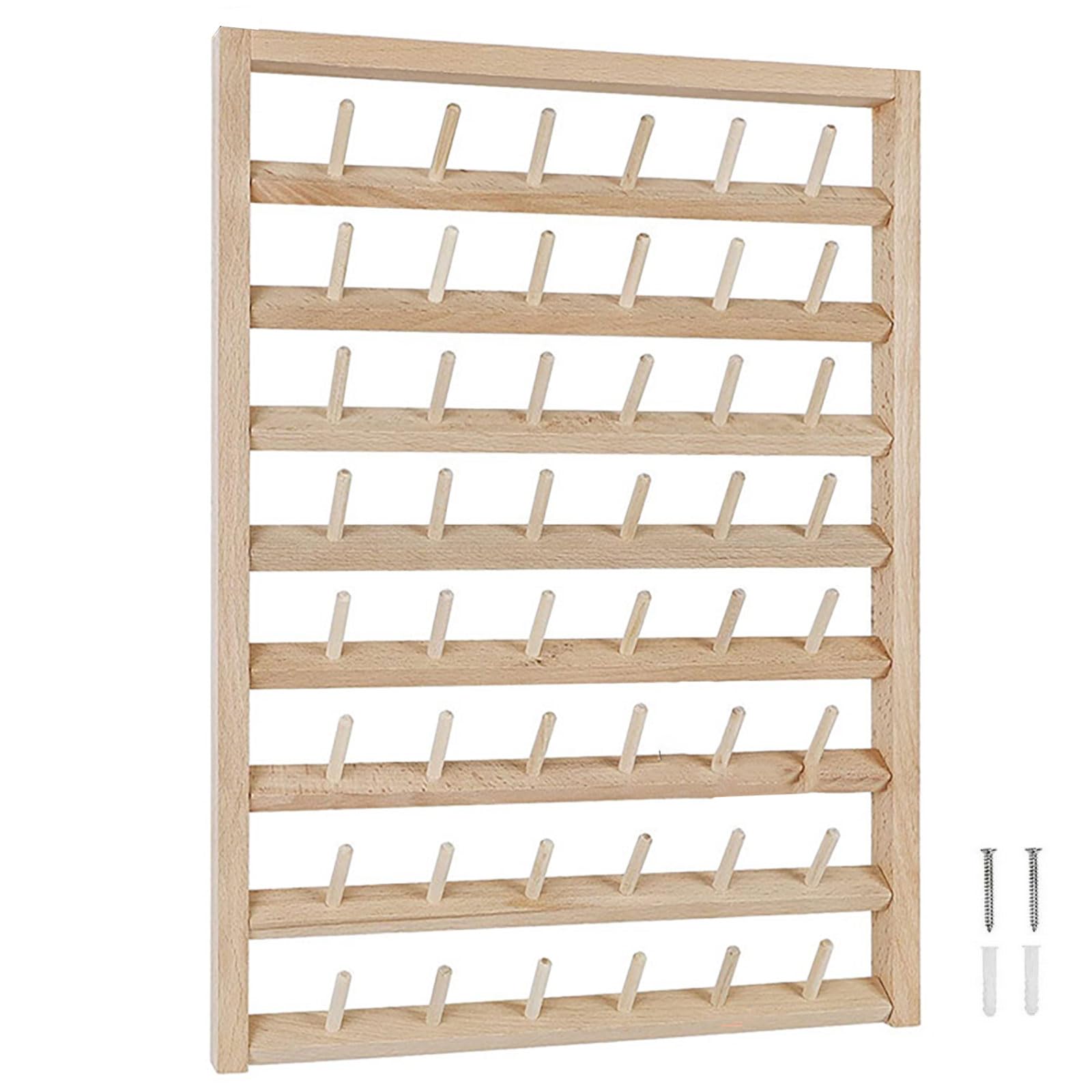 Amazon | MORYTRADE 糸巻ラック ミシン糸 刺繍糸 糸立て 台 木製