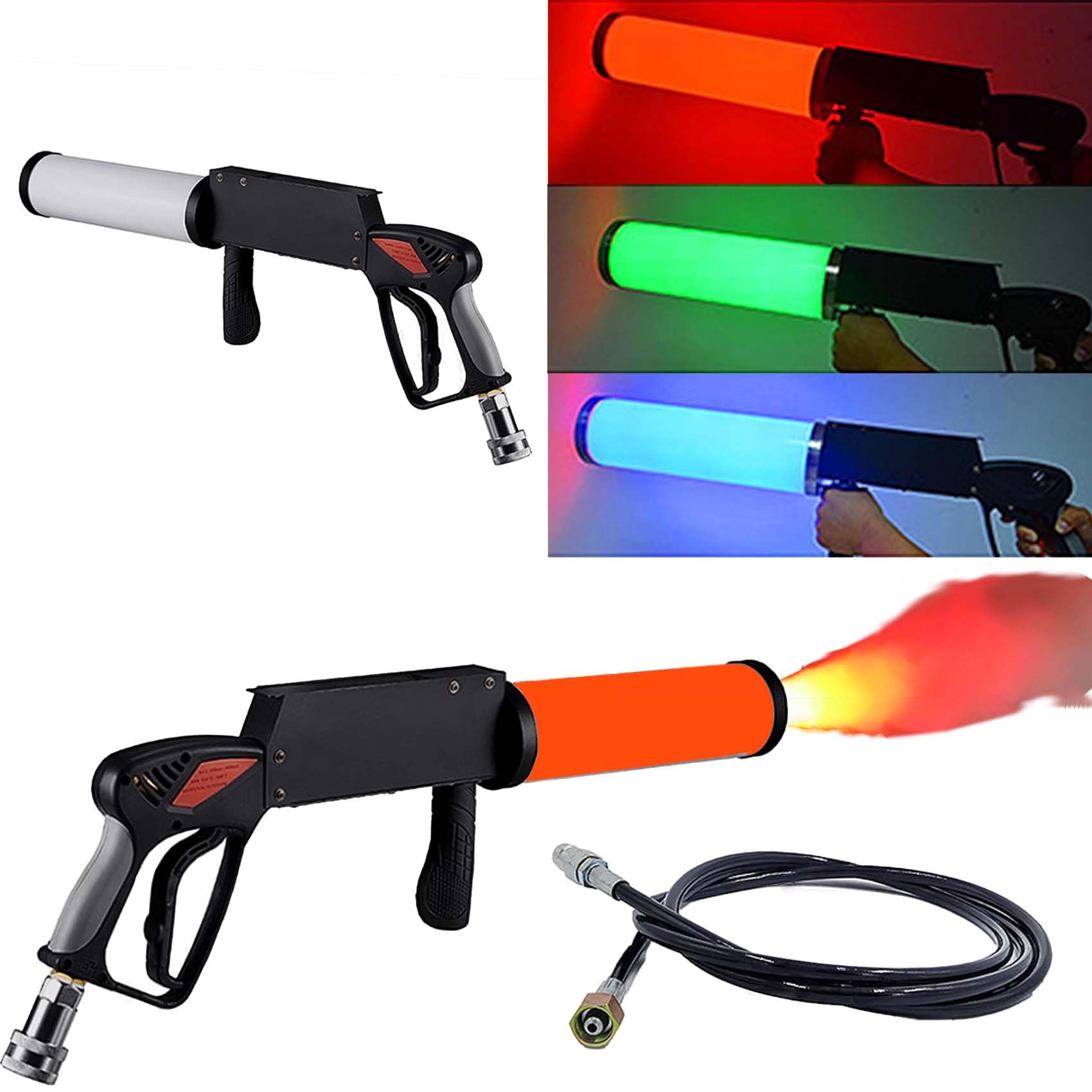 Amazon.com: CO2 Cannon Gun Dj,Handheld CO2 Jet Blasterwith RGB LED