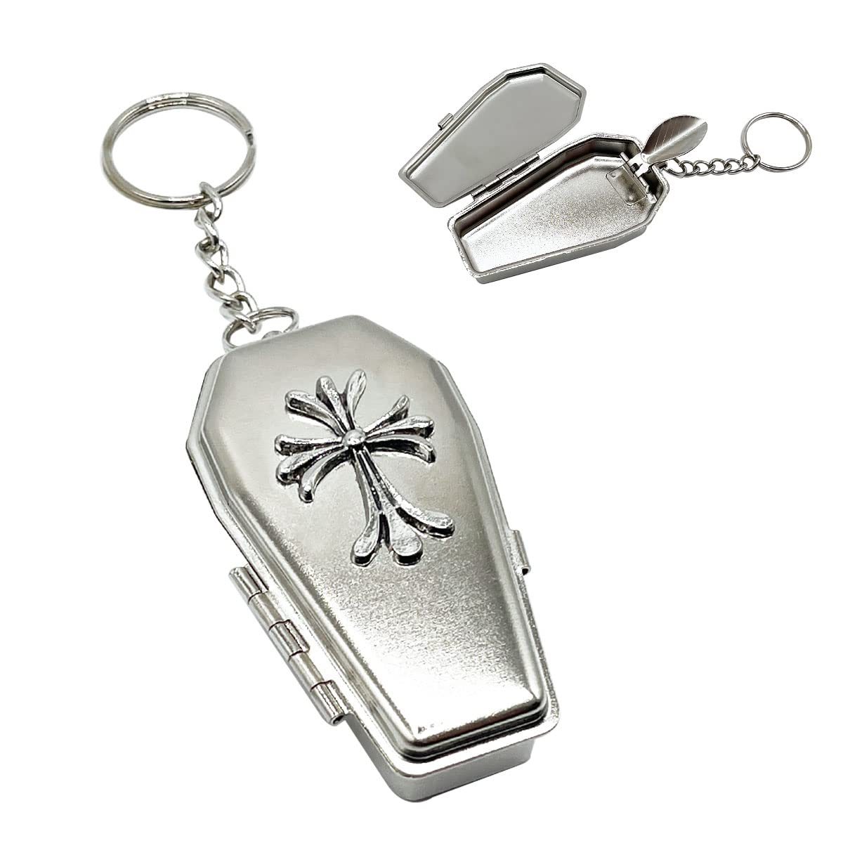 Amazon.co.jp: 棺桶 金属製 灰皿 携帯灰皿 屋外用 タバコ灰皿