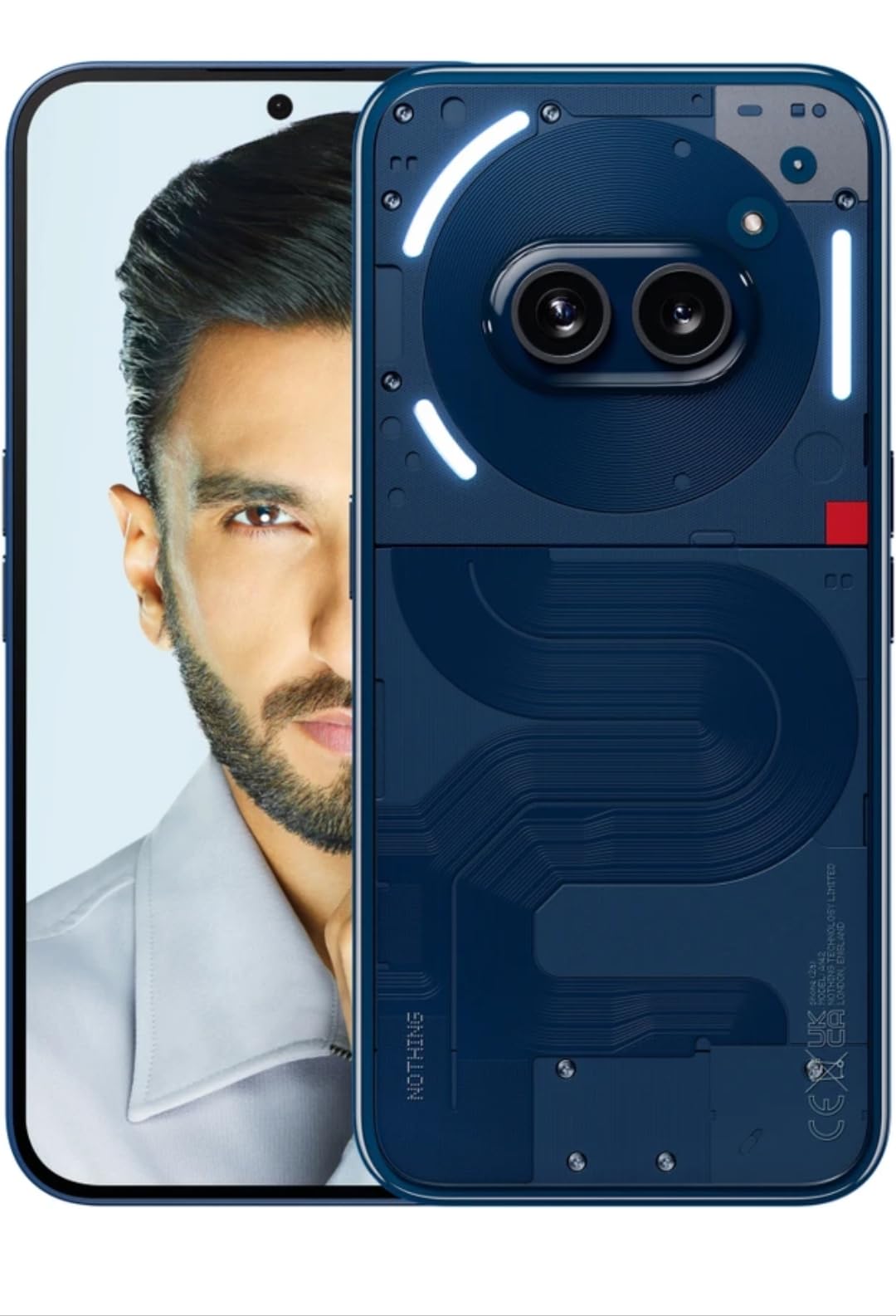 Nothing Phone (2a) (Blue, 12GB RAM, 256GB Storage) | 6.7