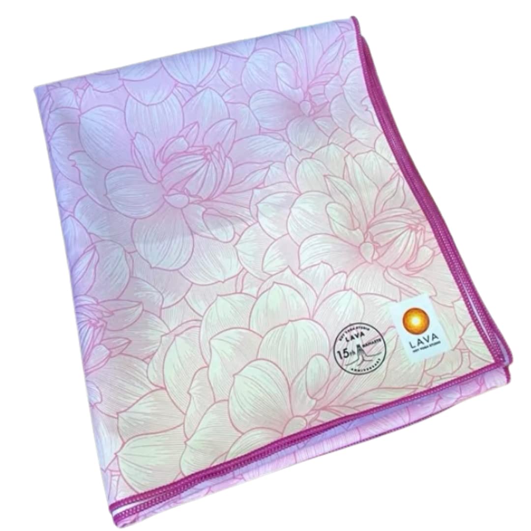 Amazon.co.jp: LAVA 15周年記念ヨガラグ ピンク ヨガマット ヨガタオル