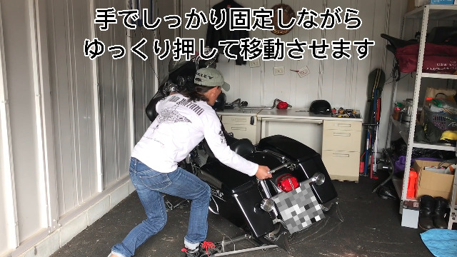 Amazon.co.jp: バイクリフター 本体＆専用メタルプレートセット