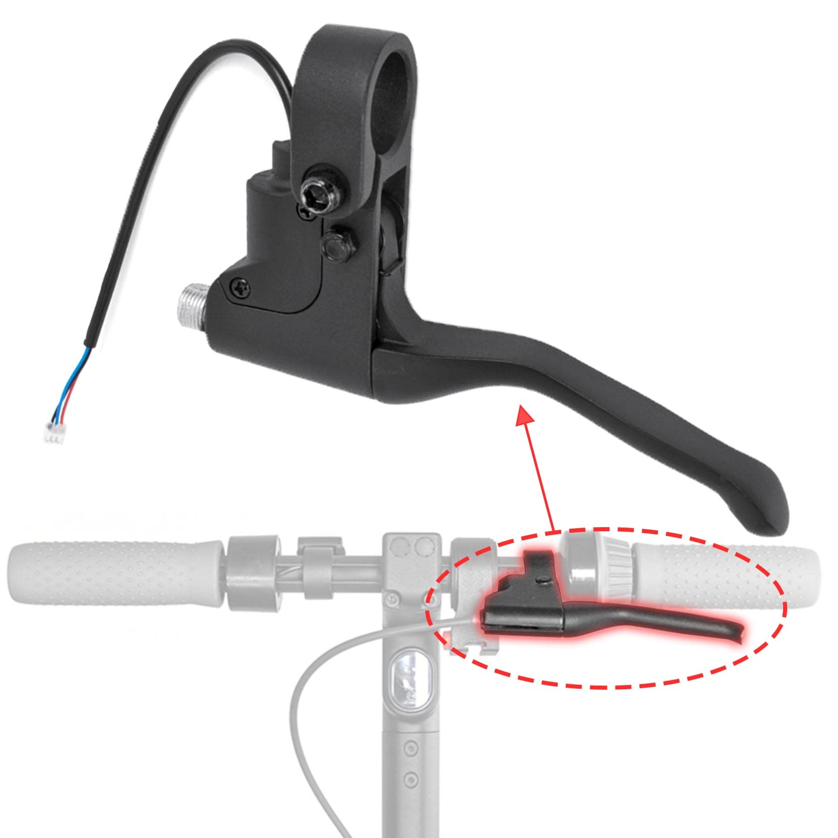 Amazon.com: Felixstory Scooter Brake Handle Brake Lever Spare