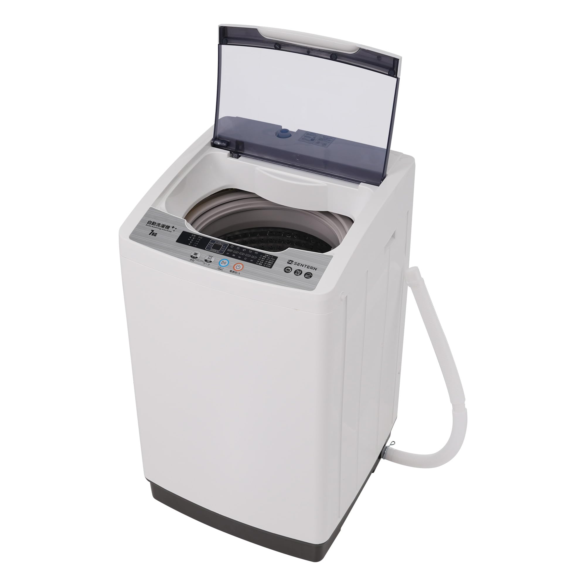Amazon | SENTERN 小型全自動洗濯機 5.2kg 一人暮らし 洗濯機 小型洗濯