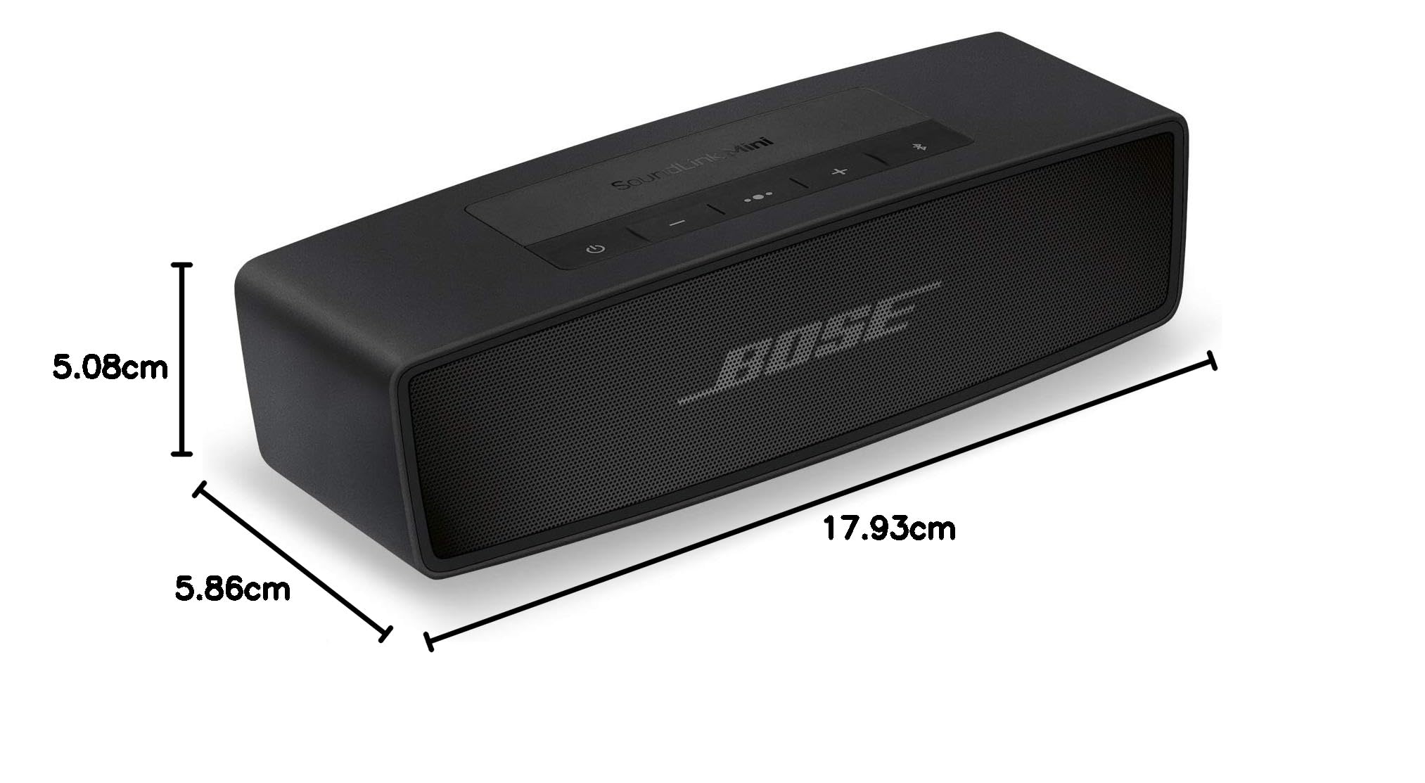 Bose SoundLink Mini Portable Bluetooth Speaker II, Up to 12 hours