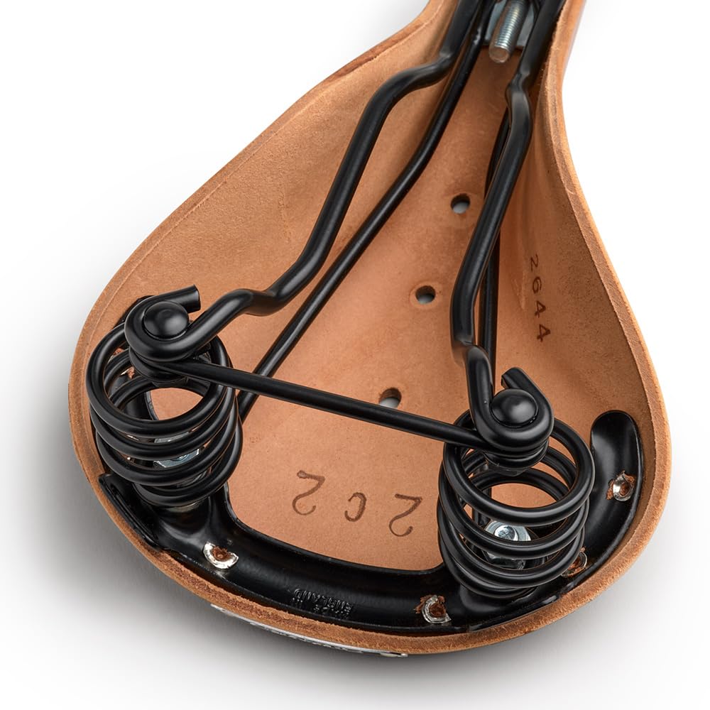 Amazon | BROOKS(ブルックス) 伝統のレザーサドルB17のスプリングつき